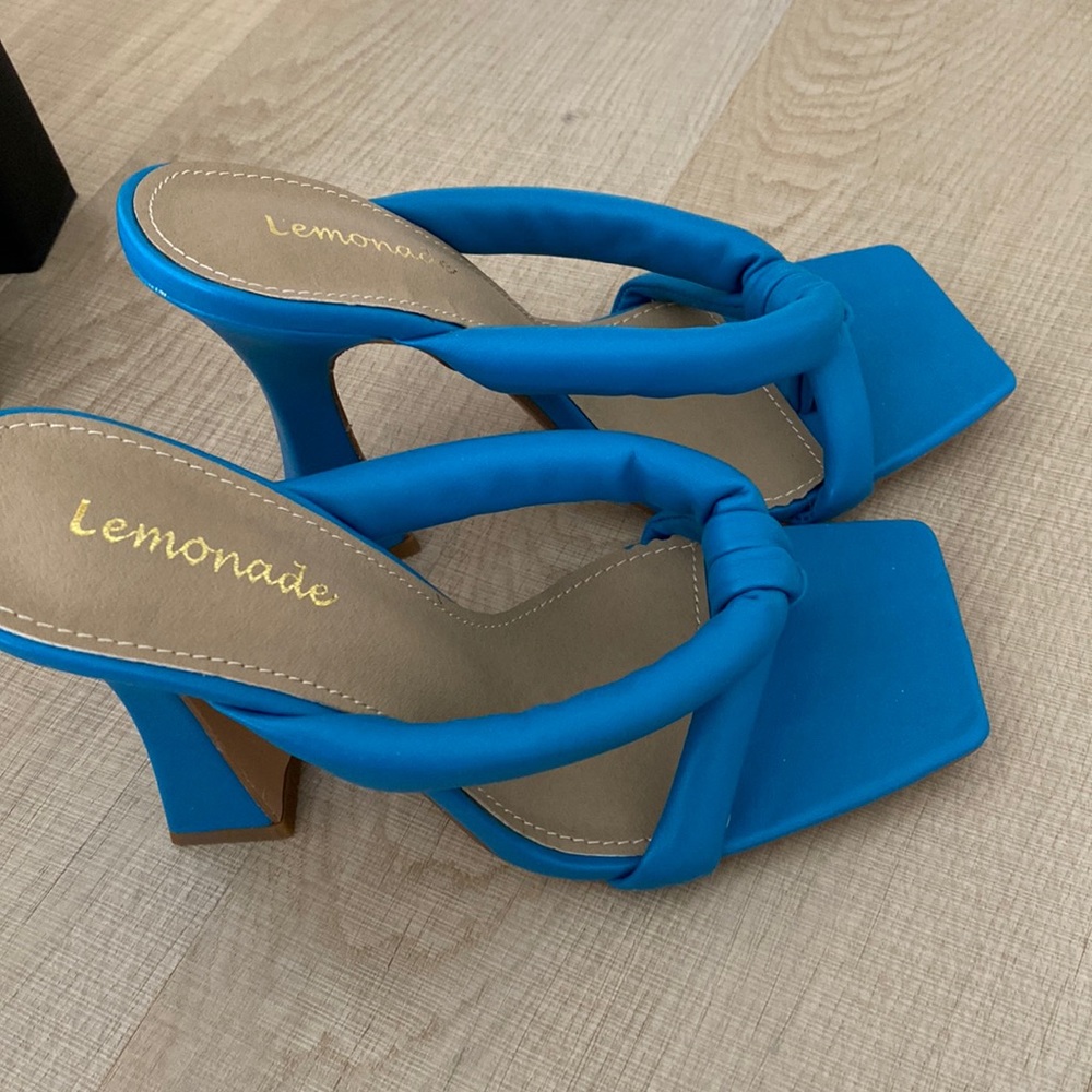 Cobalt blue heels